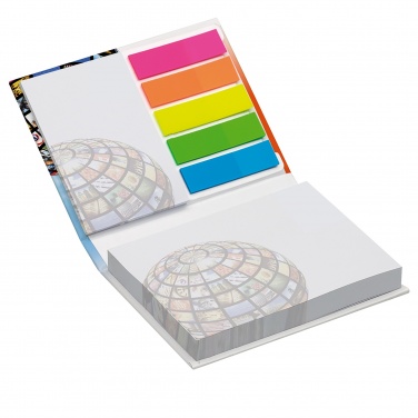 Logotrade reklamprodukter bild: Combi notes page marker set hard cover