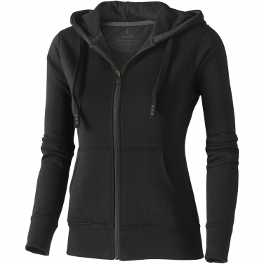 : Arora hoodie med hel dragkedja dam