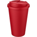 Americano® 350 ml mugg med spillsäkert lock, Röd