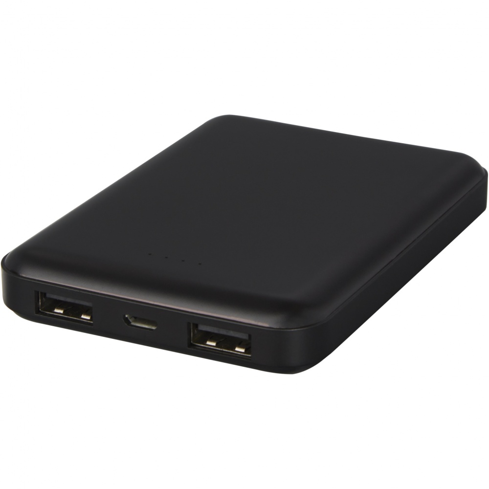 Logotrade kampanjprodukter bild: Gleam 5 000 mAh ultratunn powerbank med ljus