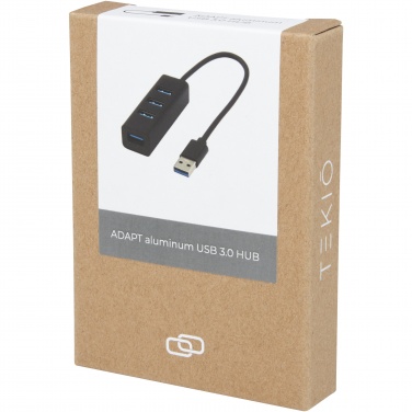 : ADAPT USB 3.0-hubb av aluminium 