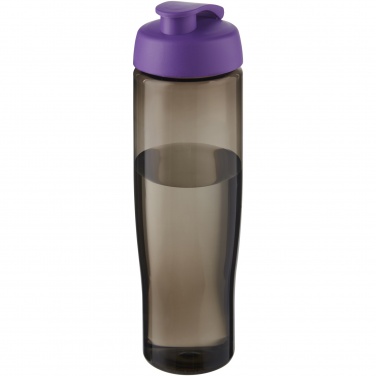 Logotrade profilprodukter bild: H2O Active® Eco Tempo 700 ml sportflaska med uppfällbart lock