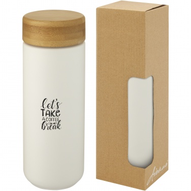 : Lumi 300 ml keramisk termos med lock i bambu