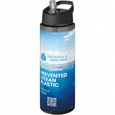 Logotrade reklamprodukter bild: H2O Active® Eco Vibe 850 ml sportflaska med piplock 