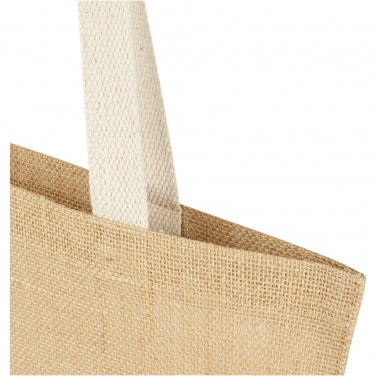 Logotrade reklamprodukter bild: Juta tygväska av 300 g/m² jute, 7 l