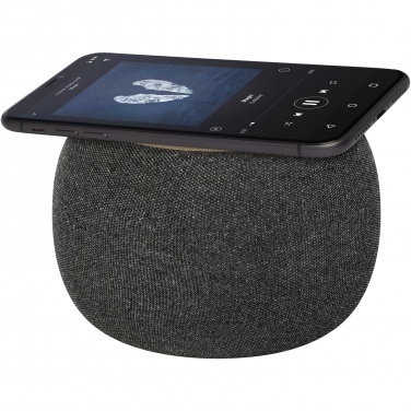 : Ecofiber Bluetooth®-högtalare och trådlös laddningsplatta i bambu/RPET