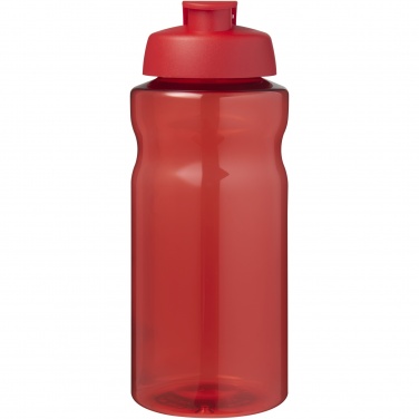 Logotrade reklamprodukter bild: H2O Active® Eco Big Base 1-liters sportflaska med uppfällbart lock