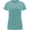 Capri kortärmad T-shirt för dam, Dusty Blue