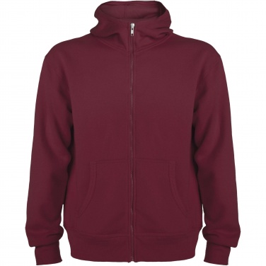 : Montblanc unisex hoodie med hellång dragkedja