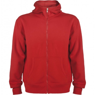 : Montblanc unisex hoodie med hellång dragkedja