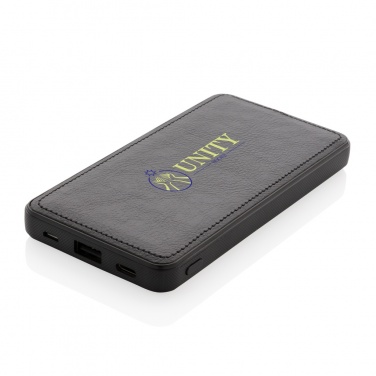 Logotrade presentreklam bild: Tusca 10.000 mAh PU powerbank