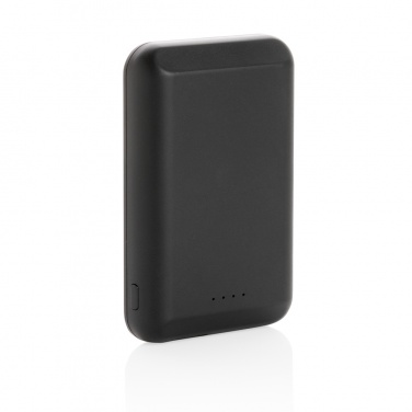 Logotrade profilreklam bild: Magnetisk 5.000 mAh 5W trådlös powerbank