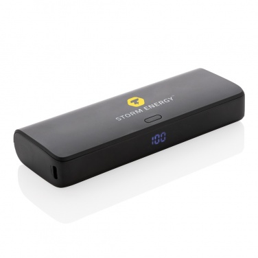 Logotrade presentreklam bild: FlashCharge 20.000mAh powerbank snabbladdning, RCS rplast