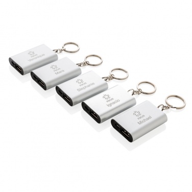 Logotrade profilreklam bild: 1.000 mAh nyckelring powerbank