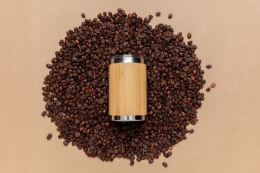 Logotrade profilprodukter bild: Bambu coffee to go mugg