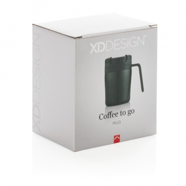 : Coffee to go termosmugg med handtag