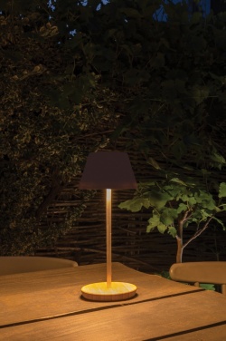 Logotrade presentreklam bild: Pure Glow USB återuppladdningsbar bordslampa RCS rplast