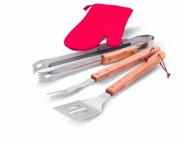 Logotrade reklamprodukter bild: BBQ set