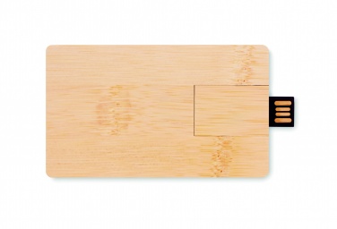 Logotrade profilreklam bild: USB minne 16GB bambu