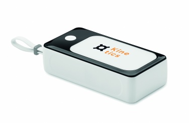 Logotrade kampanjprodukter bild: Powerbank 10.000mAh med COB