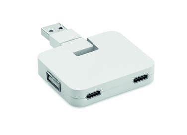 Logotrade profilprodukter bild: USB-hubb med 4 portar