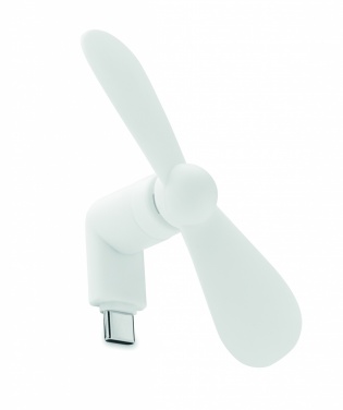 Logotrade reklamprodukter bild: Bärbar USB-fläkt