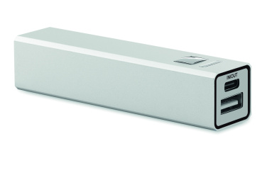 Logotrade reklamprodukter bild: Powerbank 2600 mAh