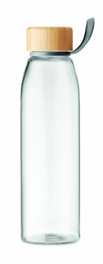 Logotrade reklamprodukter bild: Flaska i glas 500ml