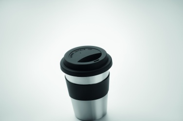 Logotrade profilprodukter bild: Take away mugg rostfri