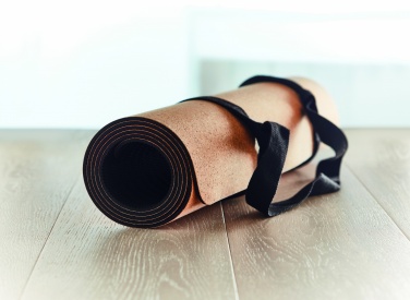 Logotrade presentreklam bild: Yogamatta med kork