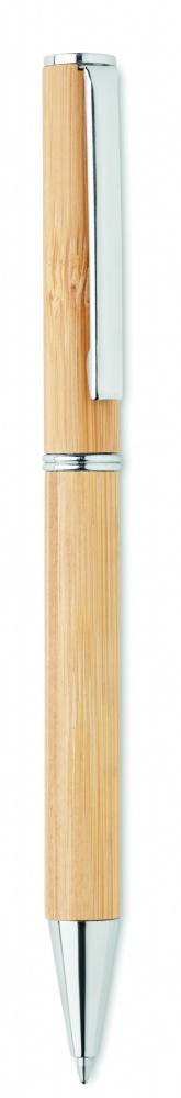 Logotrade reklamprodukter bild: Bamboo twist penna