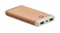 Trådlös 10000 mAh PowerBank, Beige