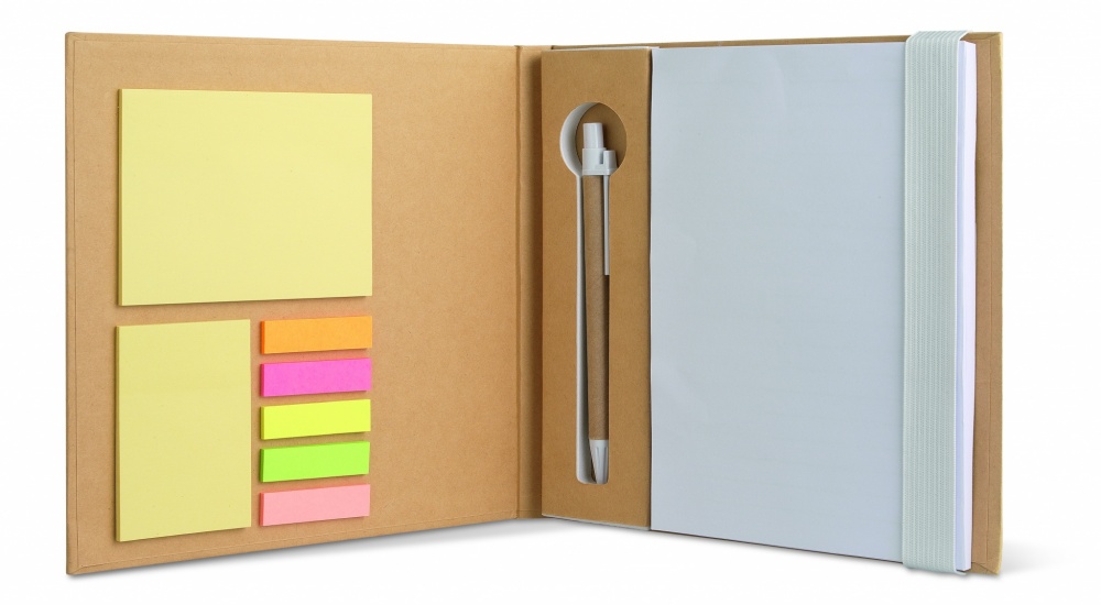 Logotrade presentreklam bild: Block med post-its och penna