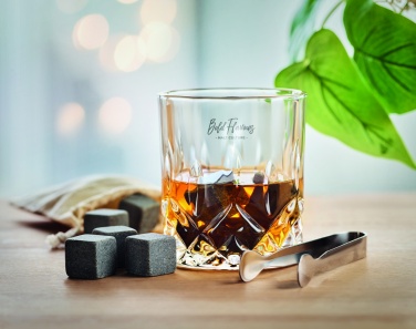 Logotrade profilprodukter bild: Whiskeyset i bambulåda