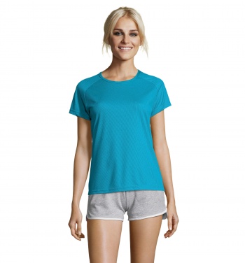 Logotrade profilprodukter bild: SPORTY DAM T-SHIRT  140g