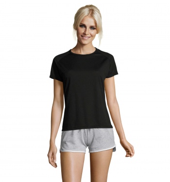 Logotrade profilreklam bild: SPORTY DAM T-SHIRT  140g