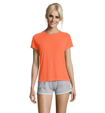 Logotrade kampanjprodukter bild: SPORTY DAM T-SHIRT  140g