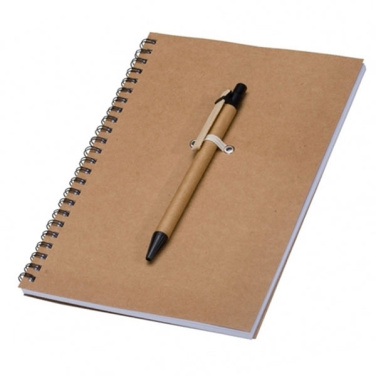 Logotrade profilprodukter bild: A5 ECO Notepad KENTWOOD