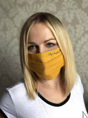 Logotrade presentreklam bild: MERCURE ansiktsmask i bomull 139016500