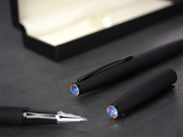 Logotrade kampanjprodukter bild: Swarovski Crystal Pen set 1236036