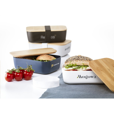 Logotrade reklamprodukter bild: Midori Bamboo Lunchbox