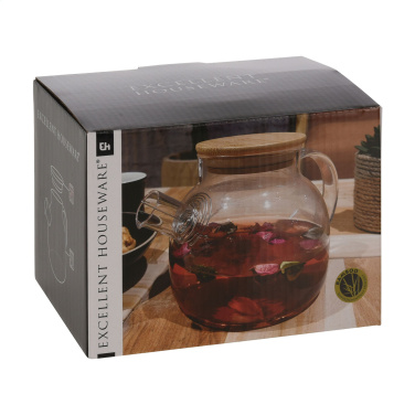 Logotrade presentreklam bild: Teatime Glas tekanna