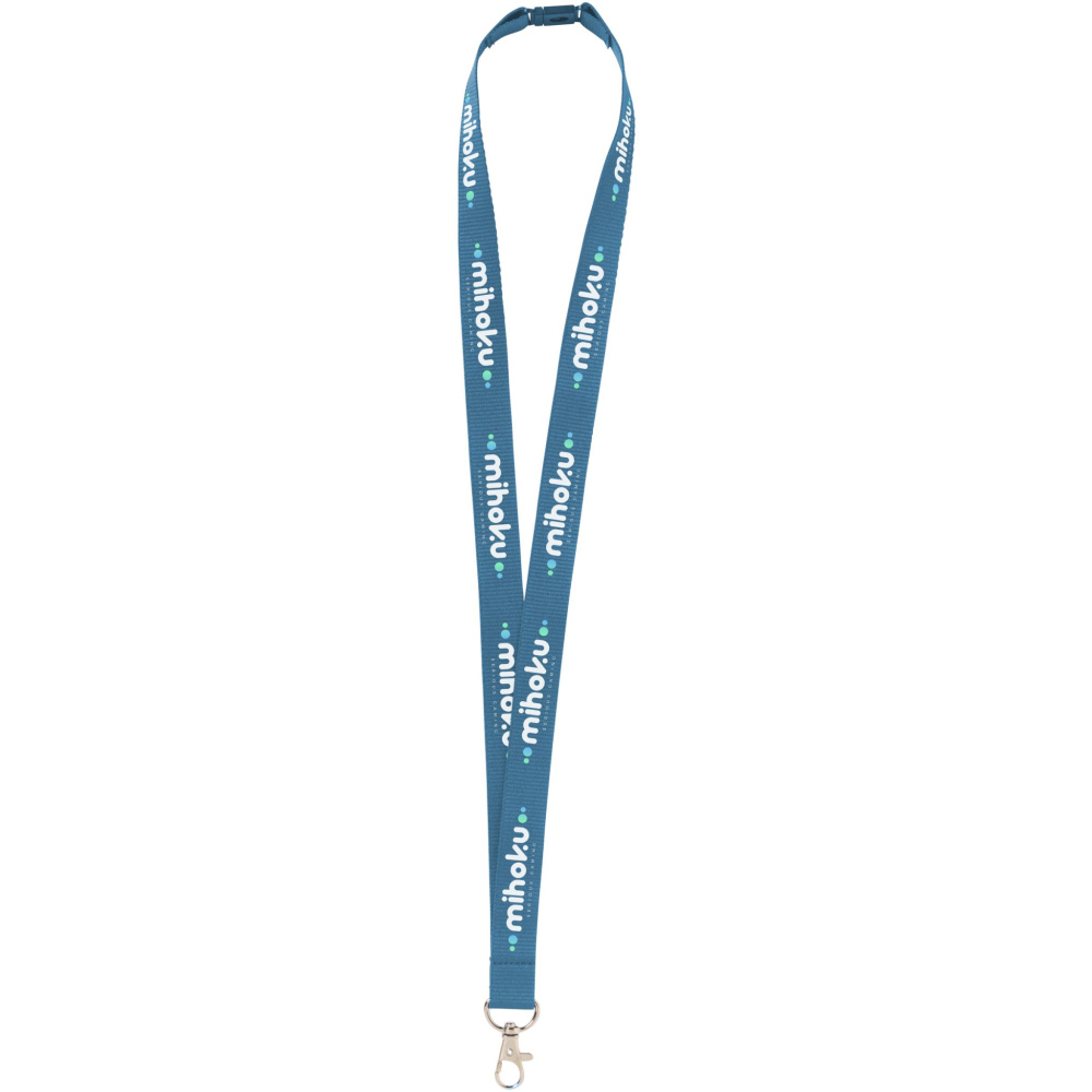 Logotrade reklamprodukter bild: Lanyard Sublimation Säkerhetsnyckelsnöre 25 mm