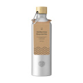 AluBamboo GRS Återvunnen Alu 750 ml vattenflaska, silver