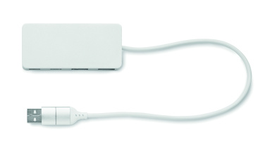 Logotrade profilreklam bild: USB-hubb 4 portar 27,5 cm