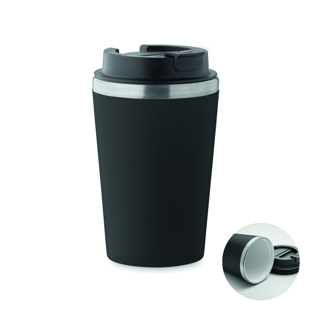 Logotrade presentreklam bild: Mugg med keramiskt foder 350ml