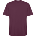 Bull kortärmad oversize unisex T-shirt, Plommonröd