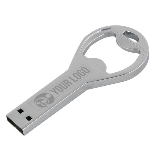 Logotrade profilreklam bild: Metall-USB-minne