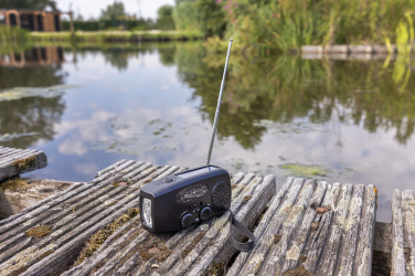 Logotrade reklamprodukter bild: RescueWave RCS nödradio i återvunnen plast