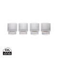 VINGA York tumbler glas, 4-pack, transparent